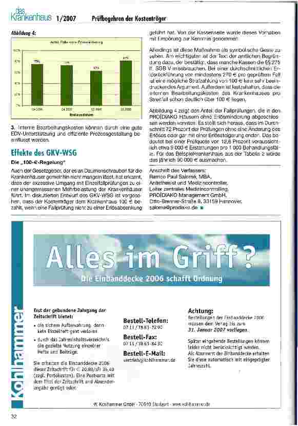 Vorschauseite 4: Strittige Rechnungen: Kassen blasen zum Angriff