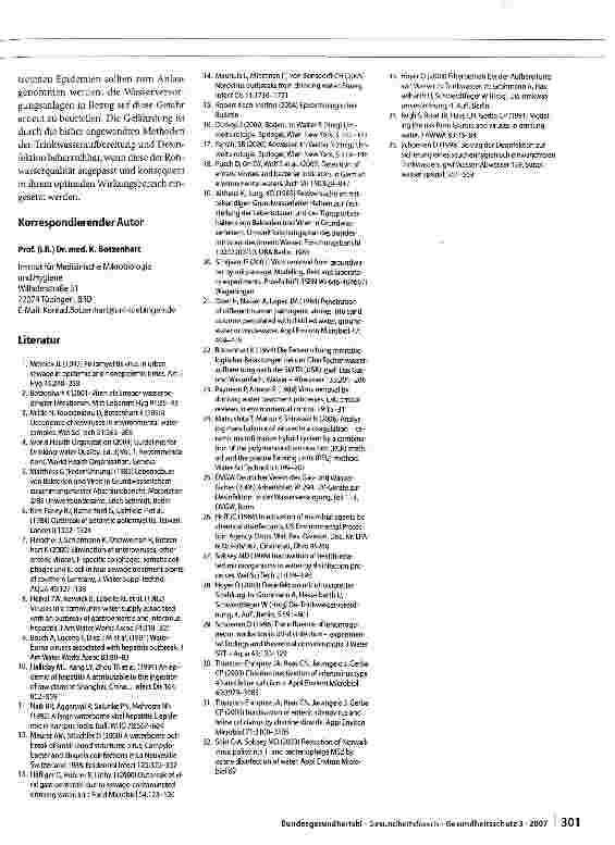 Vorschauseite 6: Viren im Trinkwasser