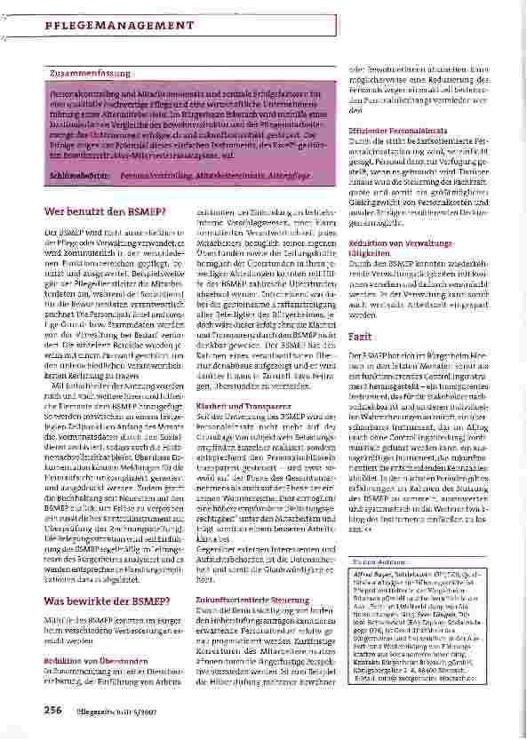Vorschauseite 3: Mitarbeitereinsatz bedarfsgerecht steuern:Zukunftsorientiertes Personalmanagement sichert Erfolg