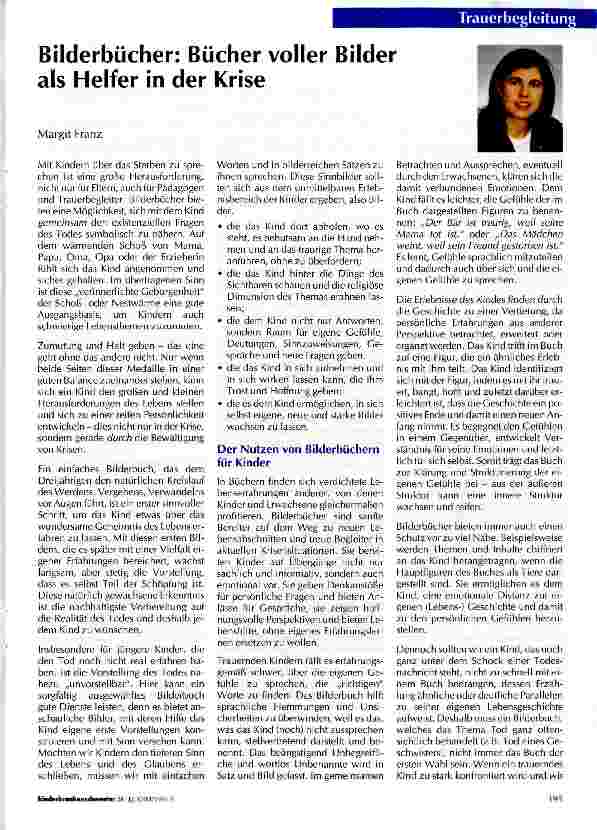 Vorschauseite 1: Bilderbücher: Bücher voller Bilder als Helfer in der Krise