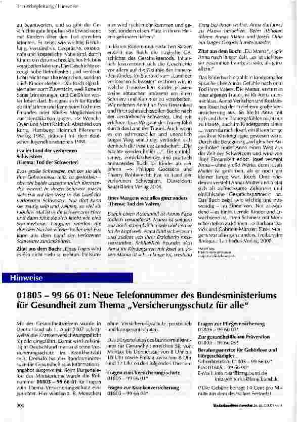 Vorschauseite 6: Bilderbücher: Bücher voller Bilder als Helfer in der Krise
