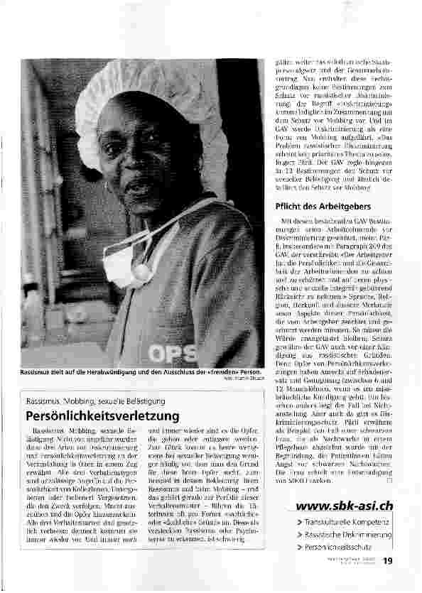 Vorschauseite 2: Integration statt Ausschluss