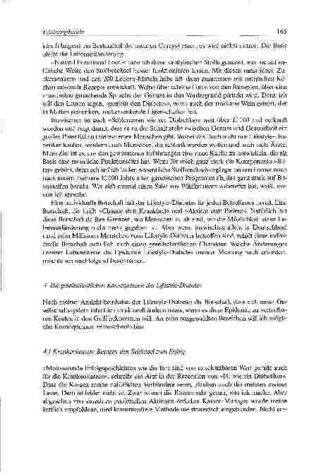 Vorschauseite 6: ERFAHRUNGSBERICHT - Vom Glück, ein Diabetiker zu sein