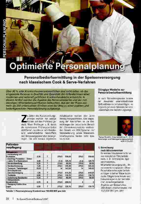 Vorschauseite 1: Optimierte Personalplanung