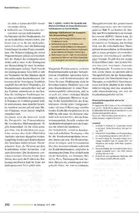 Vorschauseite 4: Pharmakotherapie-Beratung für niedergelassene Ärzte