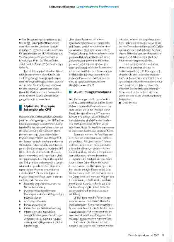 Vorschauseite 2: Behandlungsqualität hat einen Namen