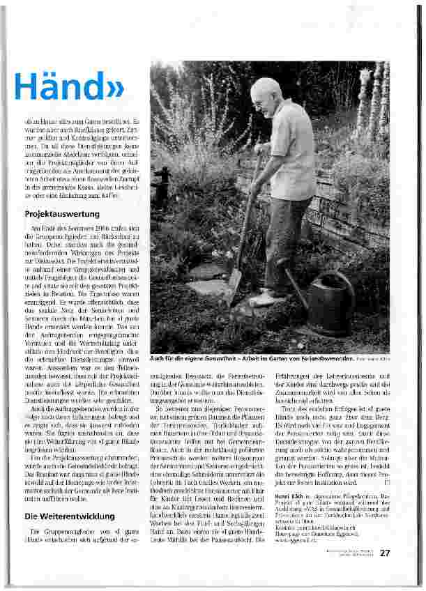Vorschauseite 2: Gärten und Tiere I guete Hand