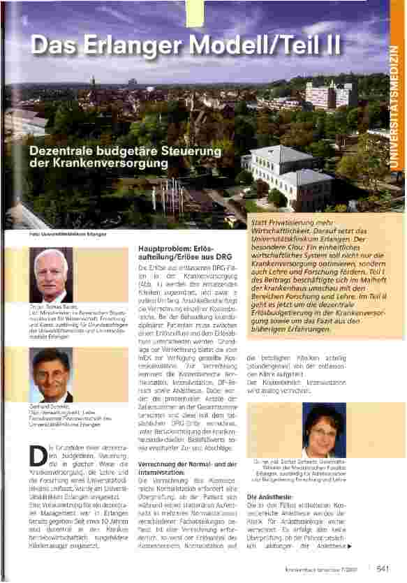 Vorschauseite 1: Das Erlanger Modell/Teil II