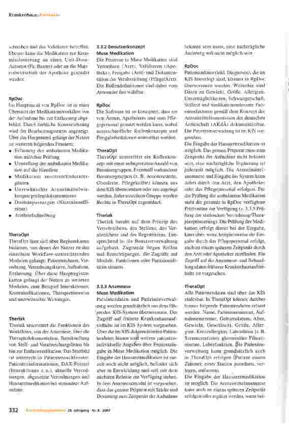 Vorschauseite 5: Elektronische Verordnung im Krankenhaus