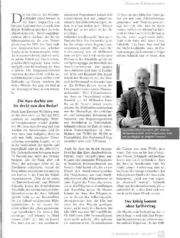 Vorschauseite 2: Die gute, alte Awo sprüht über vor frischen Ideen