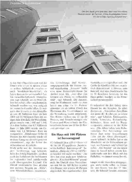 Vorschauseite 3: Die gute, alte Awo sprüht über vor frischen Ideen