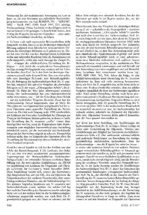 Vorschauseite 3: Bedeutung und Klassifizierung von Leitlinien bei Schilddrüsen-OP