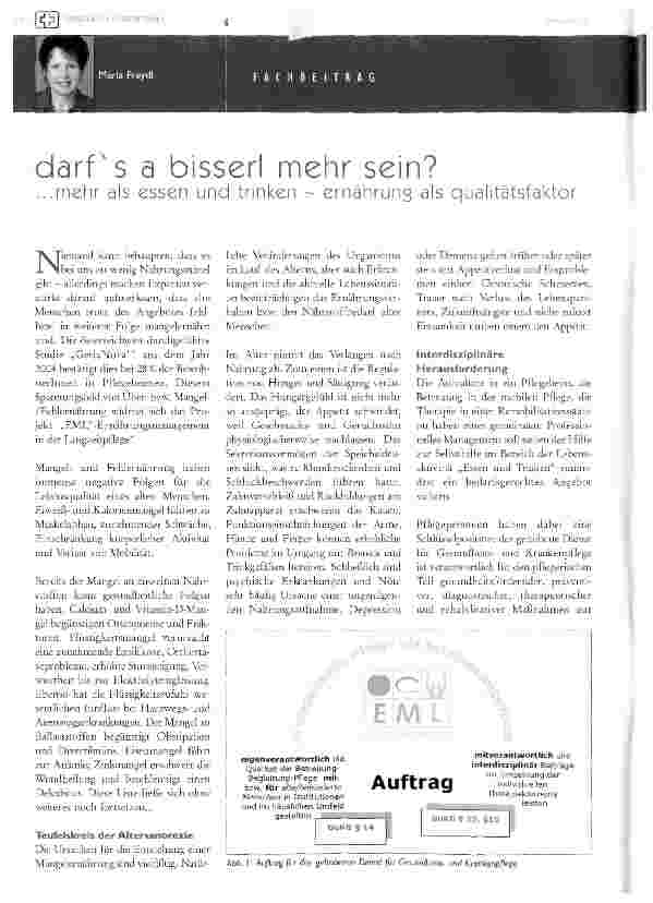 Vorschauseite 1: darf`s a bisserl mehr sein?