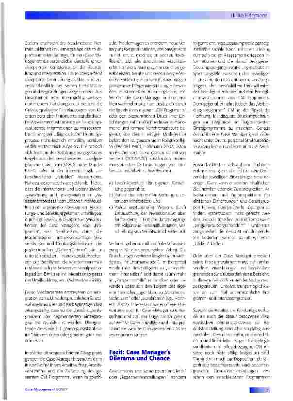 Vorschauseite 3: Das Assessment im Spannungsfeld zwischen face to face Interaktion und Programmzielen