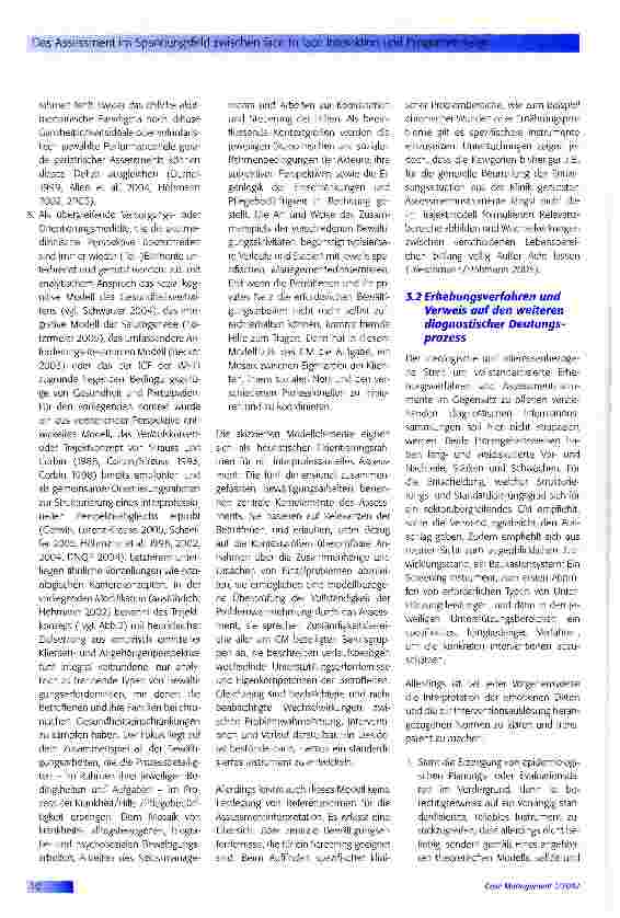 Vorschauseite 6: Das Assessment im Spannungsfeld zwischen face to face Interaktion und Programmzielen