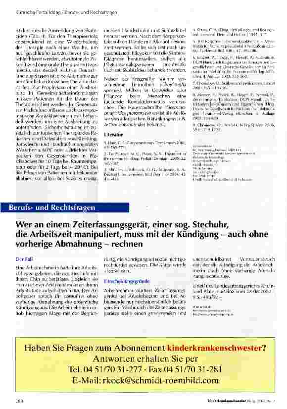 Vorschauseite 6: Läuse, Flöhe und anderes Getier