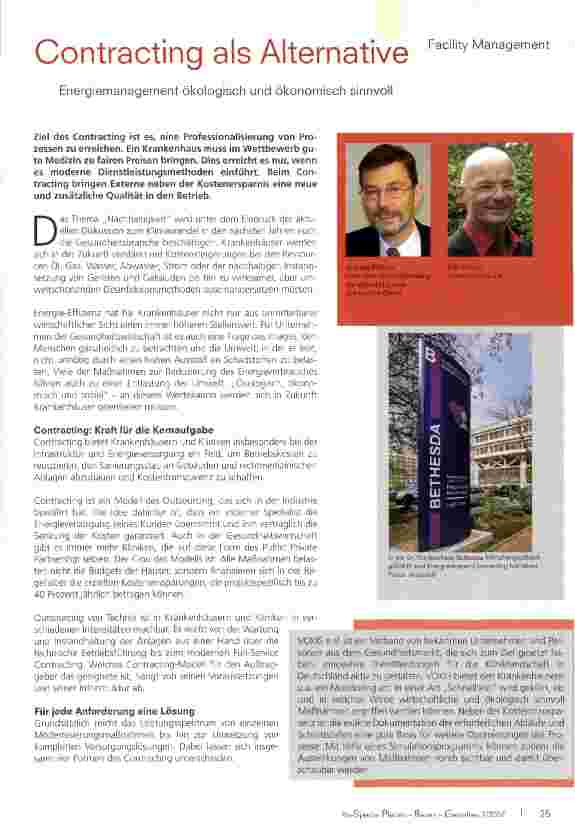 Vorschauseite 1: Contracting als Alternative