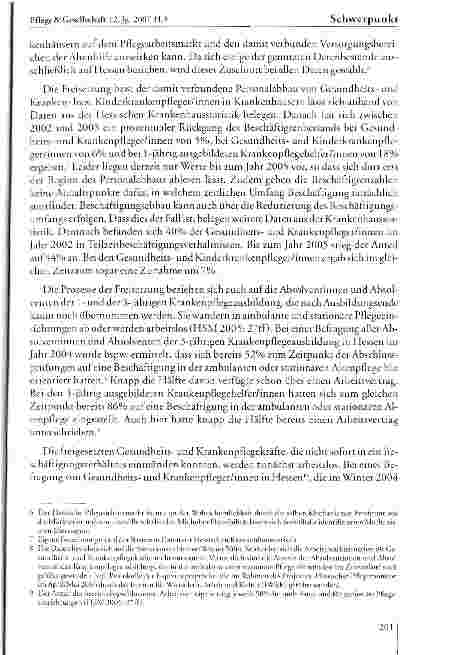 Vorschauseite 5: Nebenwirkungen von Innovationen auf dem Pflegearbeitsmarkt: