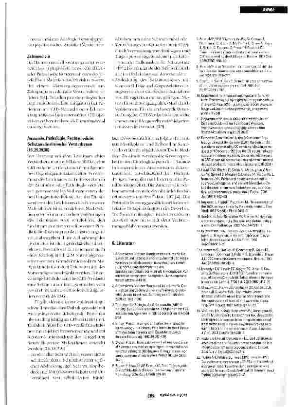 Vorschauseite 5: Prophylaxe der Creutzfeldt-Jakob-Erkrankung in Krankenhaus und Praxis