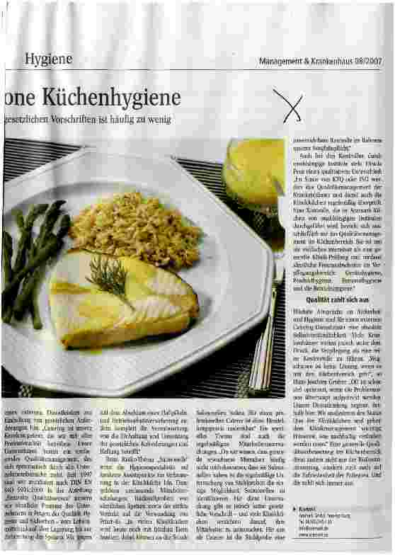 Vorschauseite 2: Problemzone Küchenhygiene