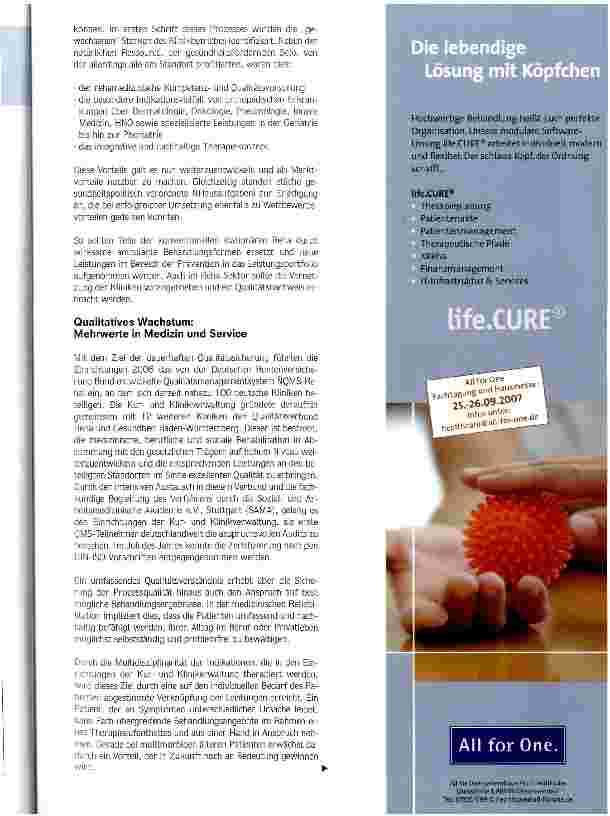 Vorschauseite 3: Reha light ist kein Rezept für uns