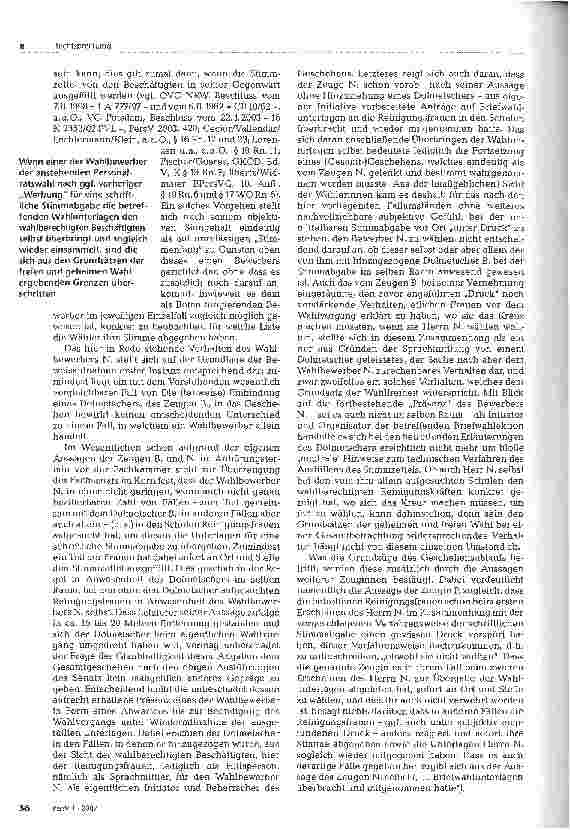 Vorschauseite 3: Anwesenheit von Wahlbewerbern und Hilfspersonen bei schriftlicher Stimmabgabe