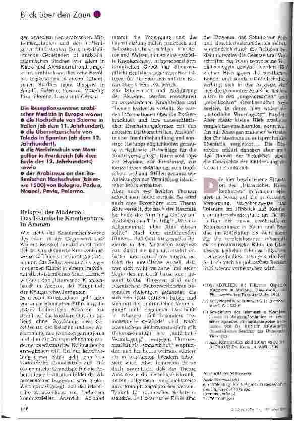 Vorschauseite 4: Das Krankenhauswesen im Islam