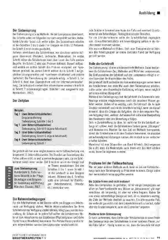 Vorschauseite 5: In sieben Schritten fit für die Praxis