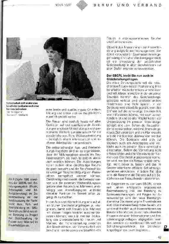 Vorschauseite 3: Gleichstellung am Arbeitsplatz
