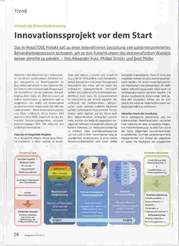 Vorschauseite 1: Innovationssprojekt vor dem Start