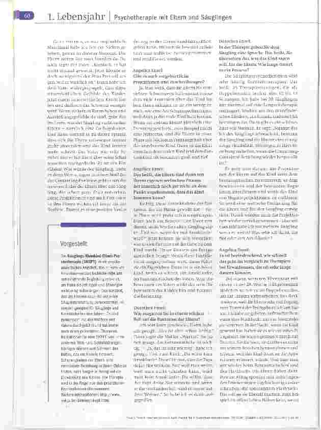 Vorschauseite 3: Interview mit Hanna Judith Pretzell I Teil 1 Unsichtbare seelische Arbeit