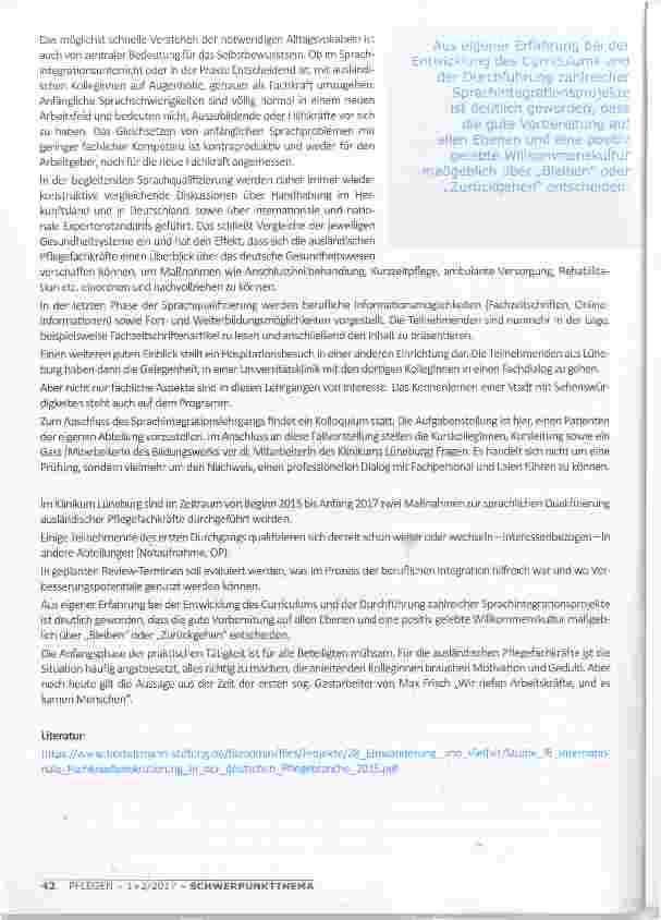 Vorschauseite 4: EINSTIEG IN PFLEGEFACHBERUFE