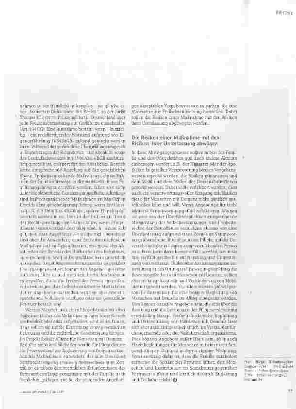 Vorschauseite 2: Für Sicherheit sorgen ohne zu schaden