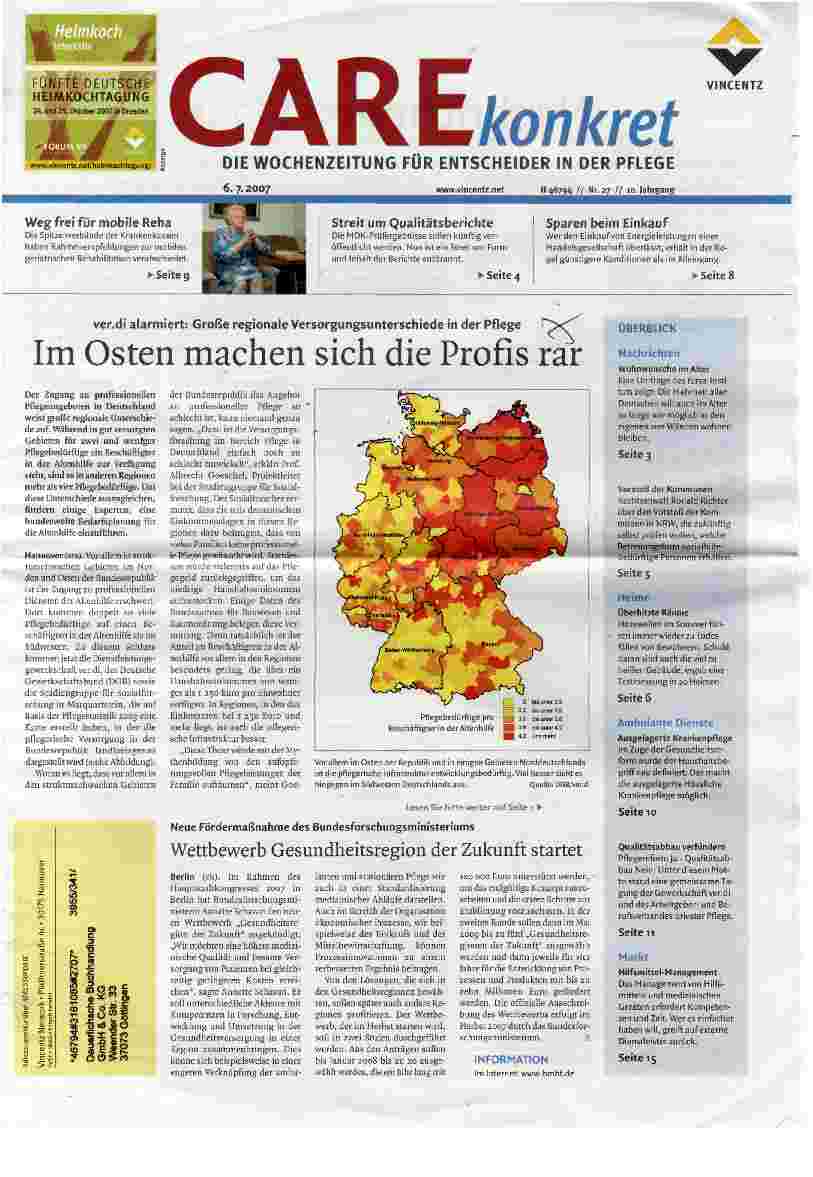 Vorschauseite 1: Im Osten machen sich die Profis rar