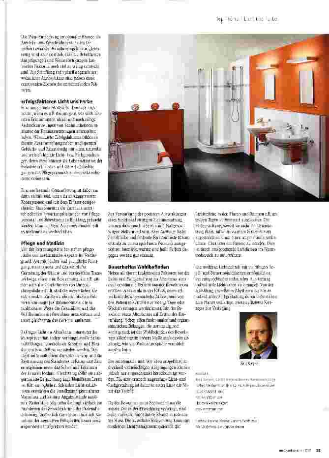 Vorschauseite 2: Funktionale Ästhetik Korrelationen von Licht und Farbe in der Architektur von Altenheimen