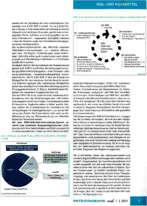 Vorschauseite 3: Heilund Hilfsmittel in der Physiotherapie Teil I: Aktueller Stand in Deutschland