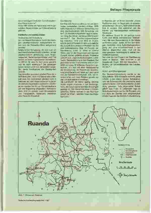 Vorschauseite 2: Ländliche Gesundheitsversorgung in Rwanda