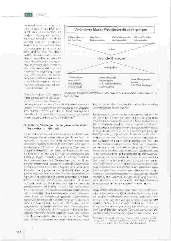Vorschauseite 6: Hybride sozialwirtschaftliche Unternehmen auf der Suche nach hybriden StrategienTeil 1