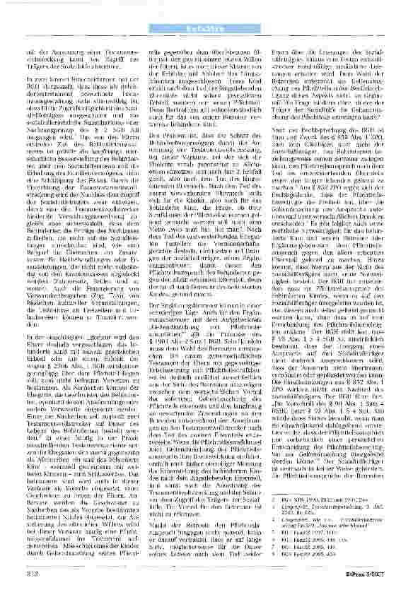 Vorschauseite 2: Das Behindertentestament und seine Bedeutung für den Betreuer