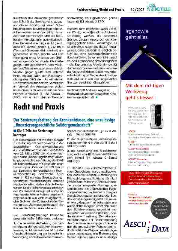 Vorschauseite 3: Rechtsprechung