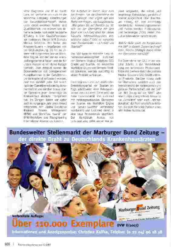 Vorschauseite 2: Siemens auf der World Health of IT in Wien
