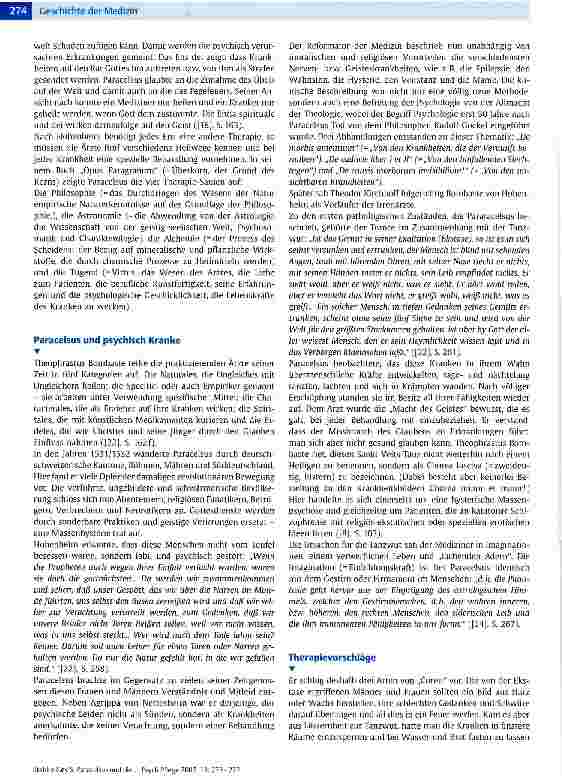 Vorschauseite 2: Paracelsus und die Gebrechen des Geistes oder Von den kranckheyten, so die vernunfft berauben