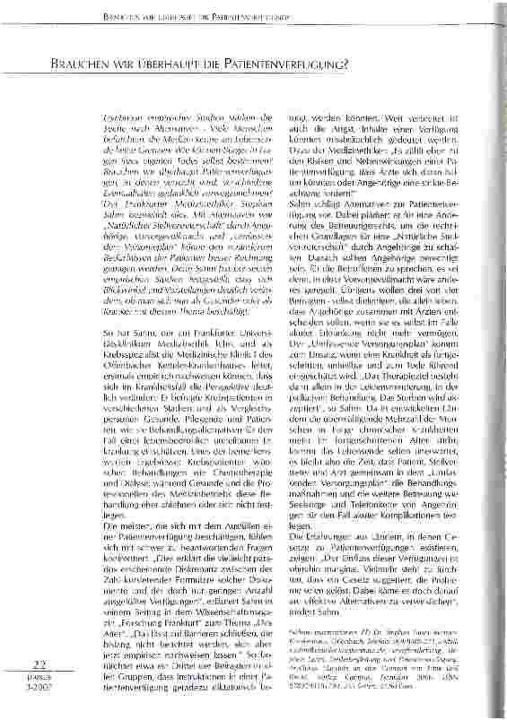 Vorschauseite 1: Prävention der Übertragung von HBV, HCV und HIV vom medizinischen Personal auf Patienten