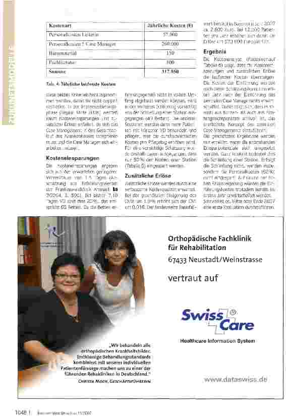 Vorschauseite 3: Lohnt sich Case-Management?