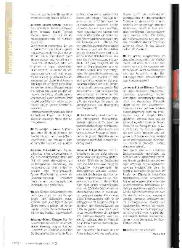Vorschauseite 2: Klarer Wachstumsmarkt