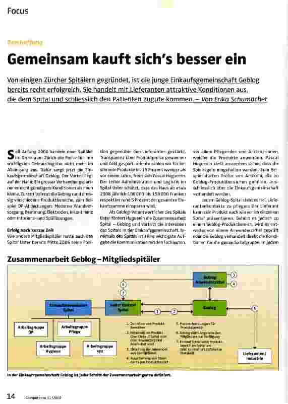 Vorschauseite 1: Gemeinsam kauft sichs besser ein