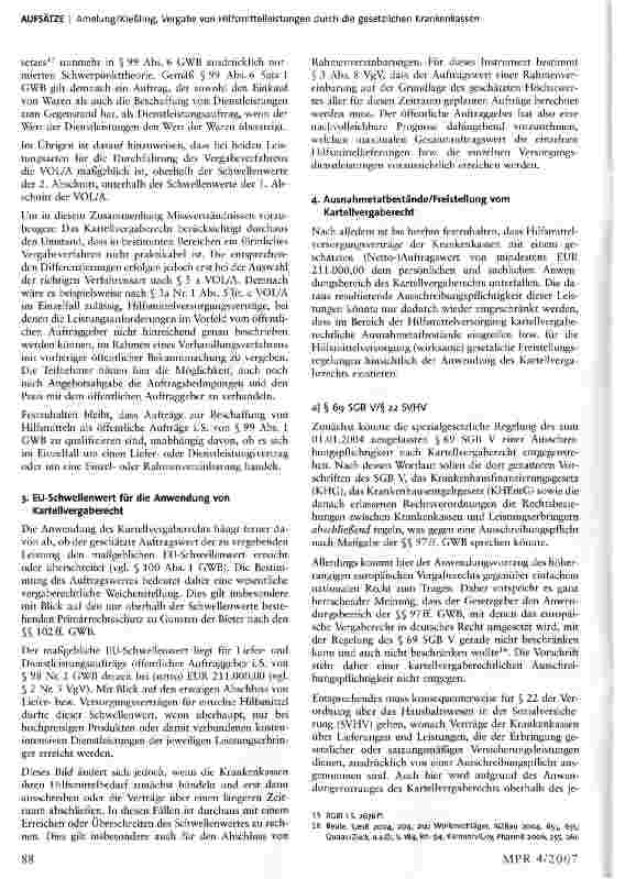 Vorschauseite 4: Die Vergabe von Hilfsmittelleistungen durch die gesetzlichen Krankenkassen - Eine Darstellung im Lichte des GKV-Wettbewerbsstärkungsgesetzes