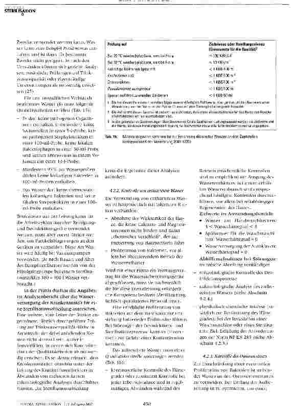 Vorschauseite 2: Beherrschung und Kontrolle der Umgebungsbedingungen bei der Sterilisation