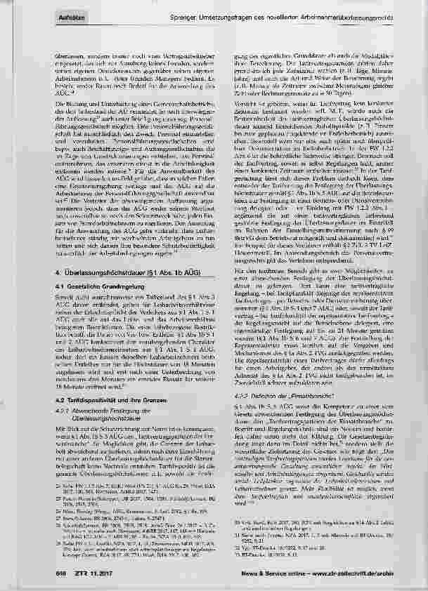 Vorschauseite 5: Umsetzungsfragen des novellierten Arbeitnehmerüberlassungsrechts Antworten und Gestaltungen