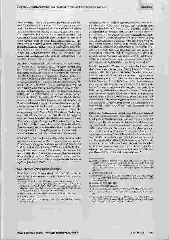 Vorschauseite 6: Umsetzungsfragen des novellierten Arbeitnehmerüberlassungsrechts Antworten und Gestaltungen